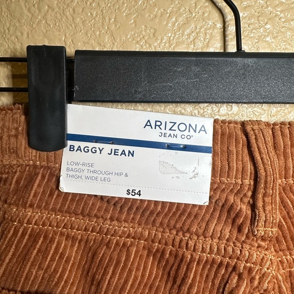 Arizona low rise baggy through hip Corduroy Pants - Picture 3 of 4
